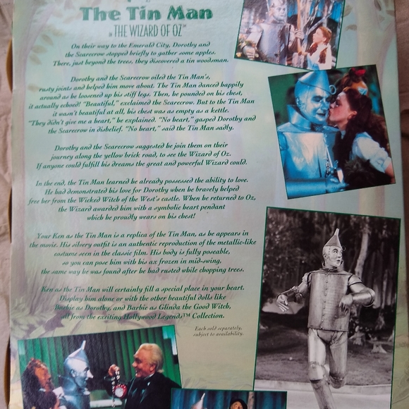 Wizard of Oz Tin Man Hollywood Collection - Picture 4 of 4